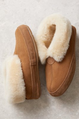 real sheepskin slippers