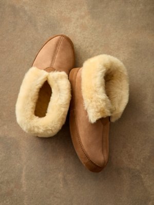 real sheepskin slippers