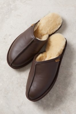 overland sheepskin slippers