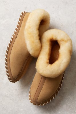 snow sheepskin slippers