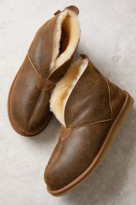 mens sherpa slippers