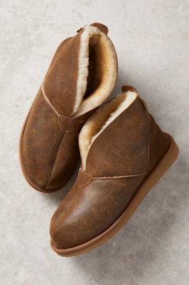 mens slippers with heel support