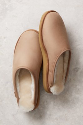 shearling slippers with arch support