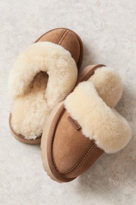 boys sheepskin slippers