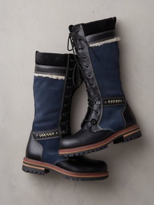 wool lined waterproof boots