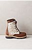 Women’s Lea Wool-Lined Waterproof Cowhide and Leather Boots  