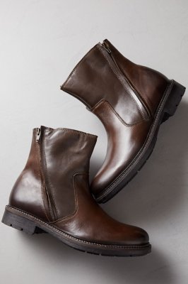 mens wool lined leather boots