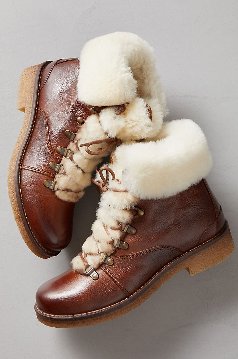 Overland Women’s Avery Wool-Lined Leather Boots