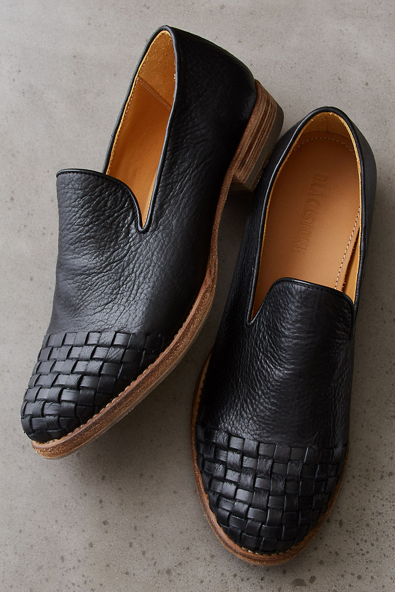 Women’s Blackstone HL58 Calfskin Leather Loafers | Overland