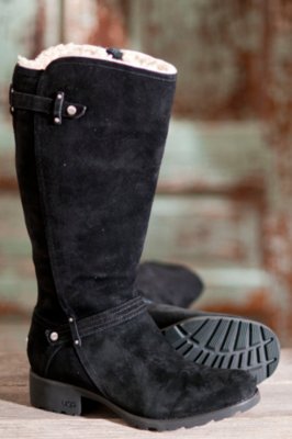 ugg black riding boots