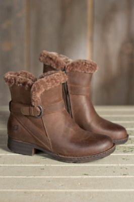 born shearling boots