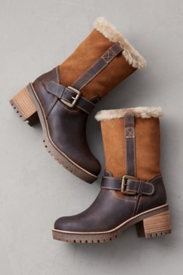 fur lined boots for women