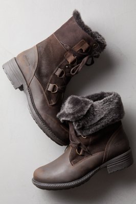 Women’s Sono Wool-Lined Waterproof Leather and Sheepskin Hiker Boots ...