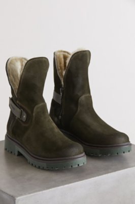 sheepskin lined rain boots