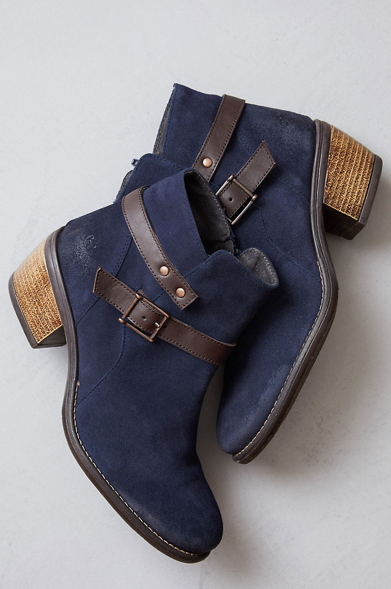 Bos & Co Greenriver Waterproof Suede Ankle Boots