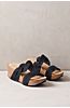 Women’s Lena Italian Nubuck Leather Wedge Sandals    