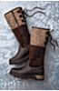 Women’s Gaia Merino Wool-Lined Waterproof Wool Felt and Leather Ice Gripper Boots