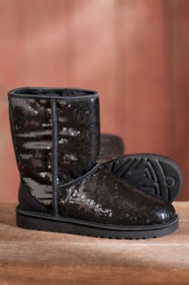 ugg women's classic short sparkles boot