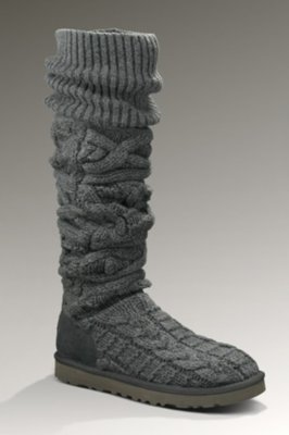 ugg cable knit boots