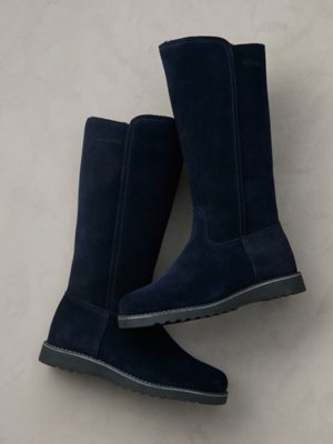 sheepskin lined ladies boots