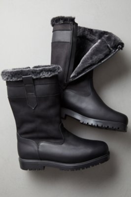 Men’s Harfang Shearling-Lined Waterproof Leather Boots | Overland