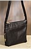 Taos Collection Leather Crossbody Bag with Concealed Carry Pocket
