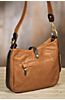 Anne Leather Crossbody Handbag with Concealed Carry Pocket