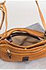 Mesa Leather Convertible Crossbody Shoulder Bag with Concealed Carry Pocket