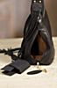 Taos Collection Leather Fringe Shoulder Bag with Concealed Carry Pocket