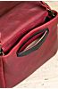 Santa Fe Bison Leather Crossbody Bag with Concealed Carry Pocket