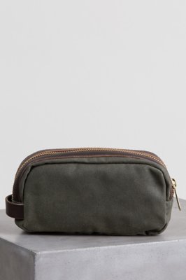Heritage Canvas and American Bison Leather Travel Kit | Overland