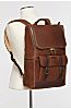 Legacy American Bison Leather Backpack with Concealed Carry Pocket