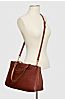 Sedona Vintage Horween Leather Crossbody Shoulder Bag with Concealed Carry Pocket