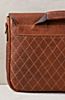 Legacy American Bison Leather Messenger Briefcase with Concealed Carry Pocket