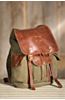 Will Lennon Canvas Backpack with Leather Trim