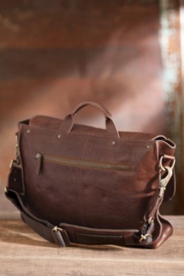 Will Kent Bridle Leather Messenger Bag Overland