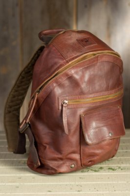 Will Silas Bridle Leather Backpack Overland