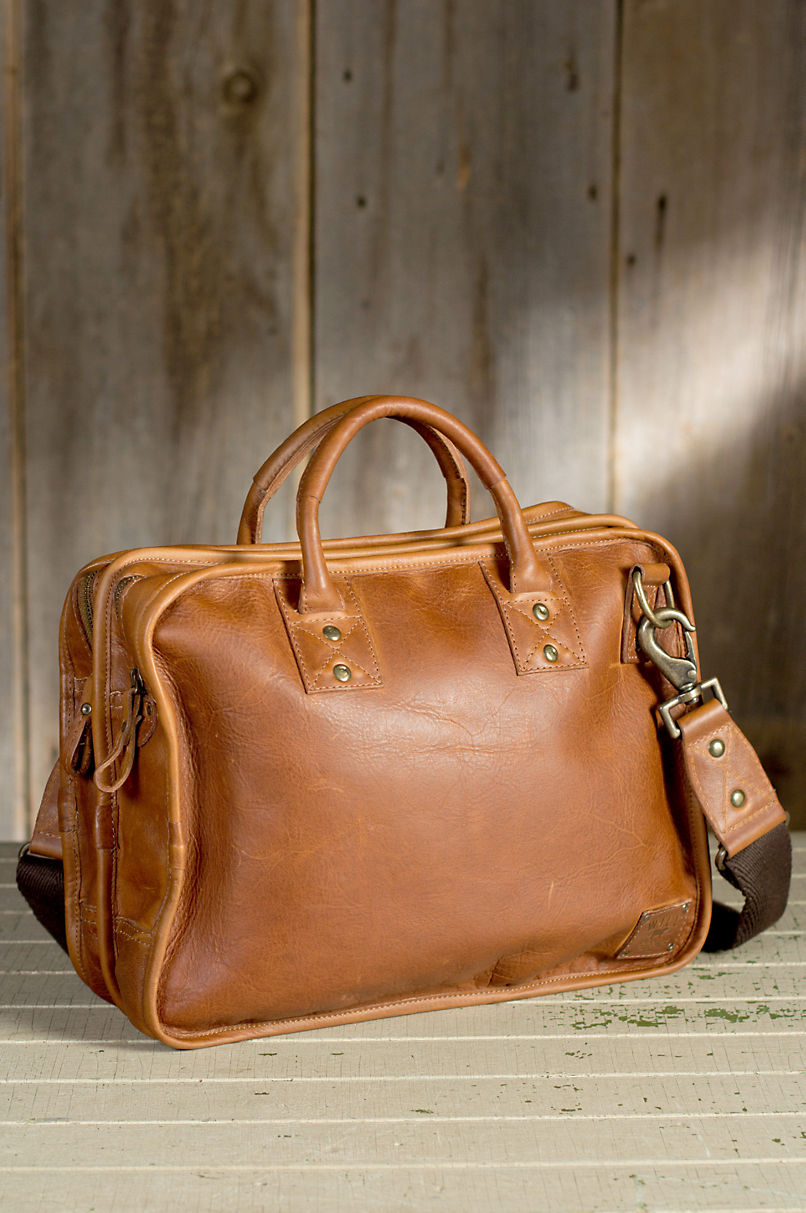 Will Hank Bridle Leather Satchel | Overland