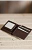 Leather Billfold Wallet with Removable ID Case