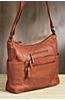 Susan Pebbled Leather Shoulder Bag 