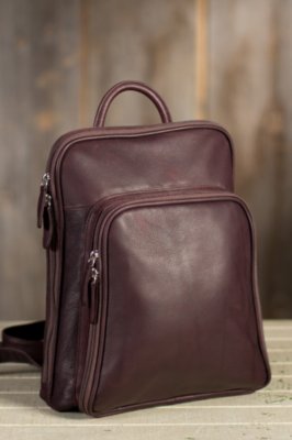 Women's Alice Leather Backpack Handbag Overland
