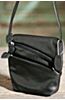 Iris Triple-Zip Leather Handbag