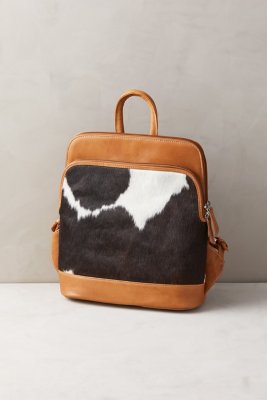 cowhide backpack