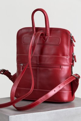 cowhide backpack purses