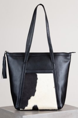 Odessa Cowhide Leather Tote Bag Overland