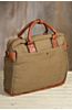 Will Signature Canvas and Bridle Leather Briefcase