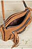 Overland Gabby Italian Calfskin Leather Crossbody Handbag