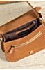 Overland Katrina Italian Calfskin Suede Crossbody Handbag