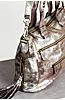 Sonoma Shimmer Distressed Leather Top Handle Shoulder Bag  