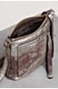 Sonoma Shimmer Distressed Leather Mini Crossbody Bag